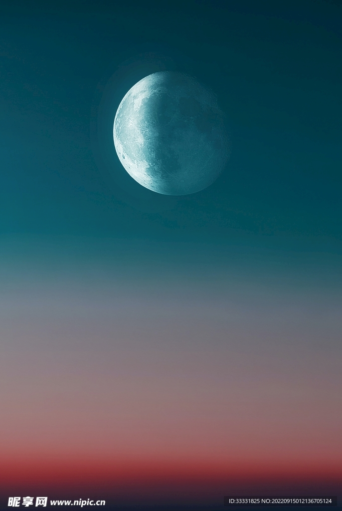 月亮