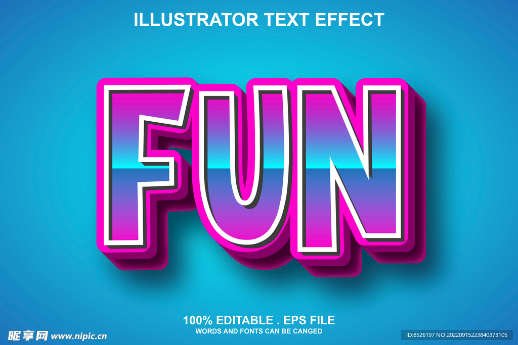 3D字体设计