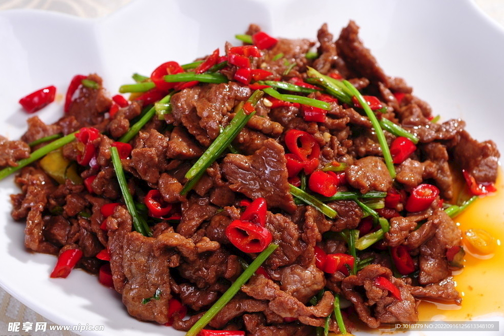 小炒黄牛肉