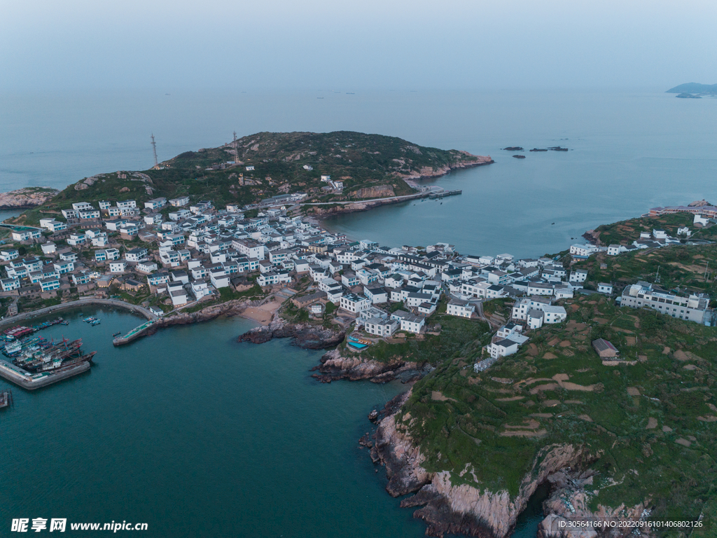 海边岛屿建筑