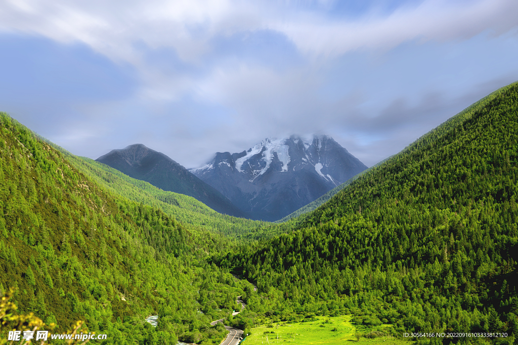 绿色山脉