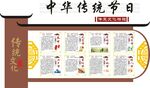 中华传统节日   校园文化墙