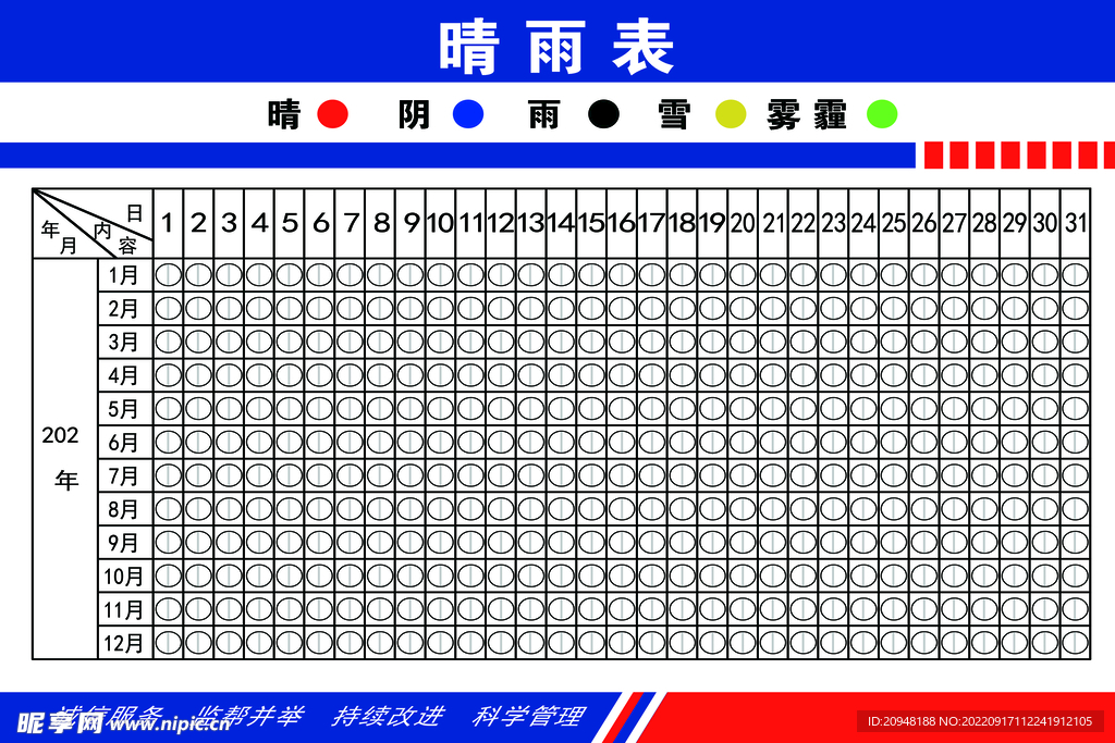 心情晴雨表设计图图片