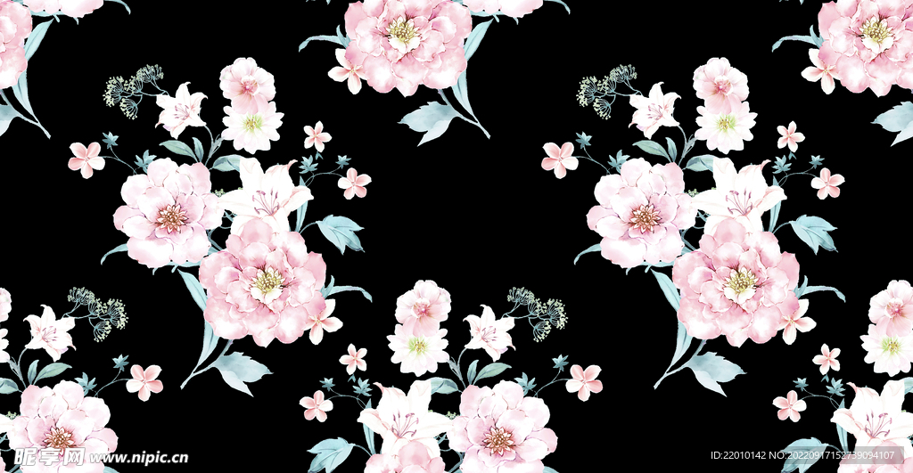 玫瑰花  牡丹花    手绘花