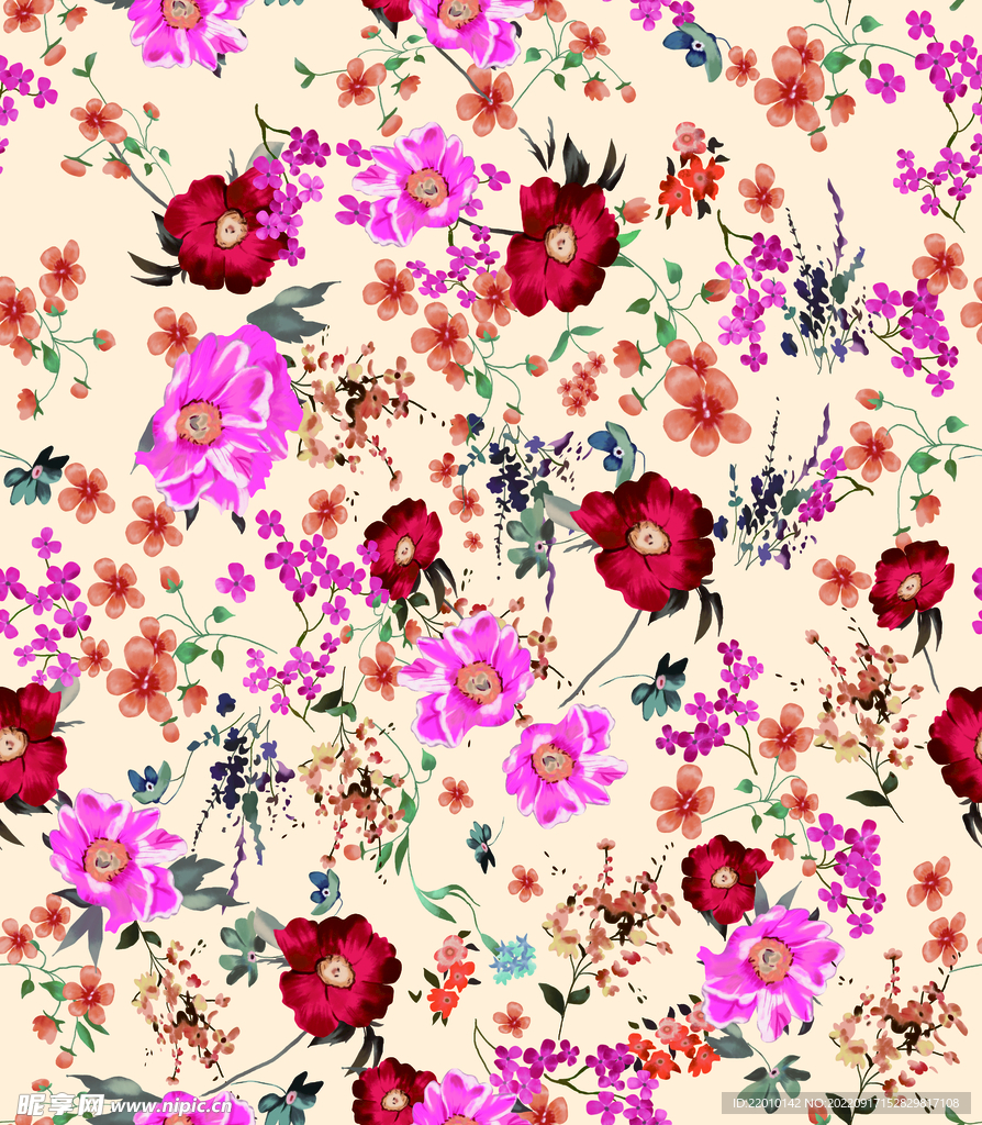 玫瑰花  牡丹花    手绘花