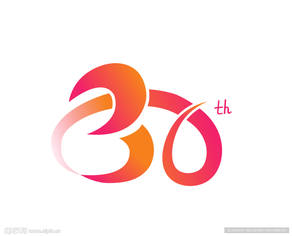   30周年 logo