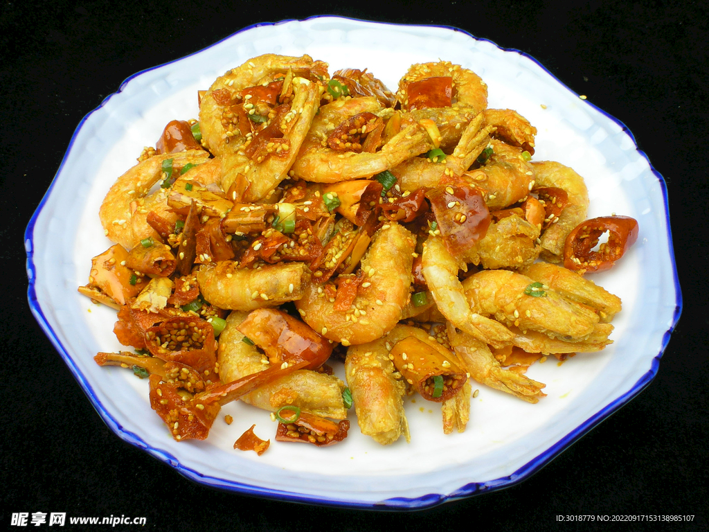 辣酥鲜虾
