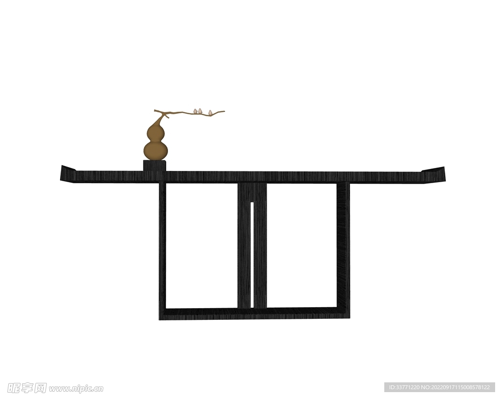 古典案桌模型