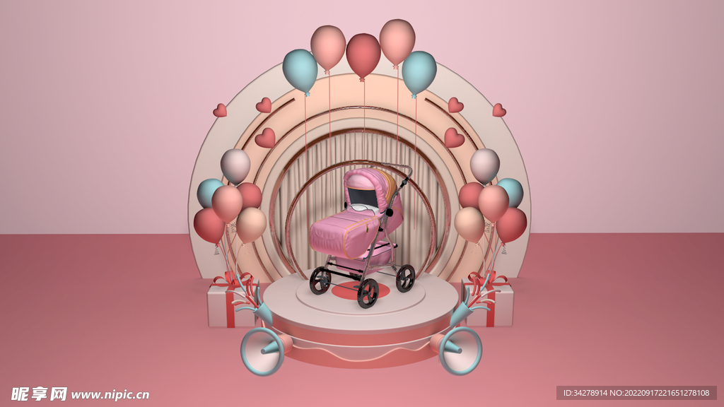 婴儿车