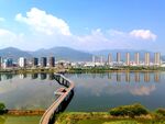 俯瞰壮丽的城市美景