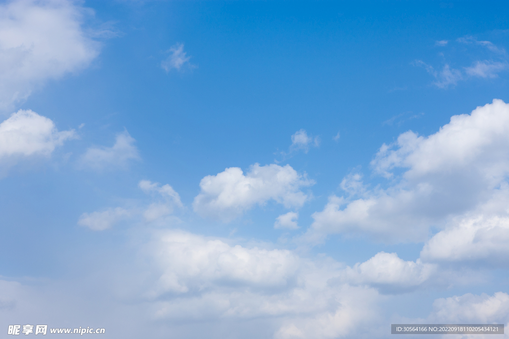 蓝色天空