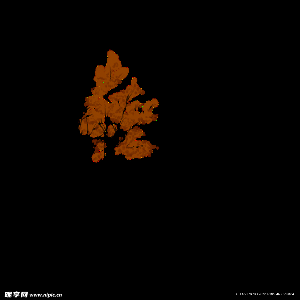 水墨山水素材图片