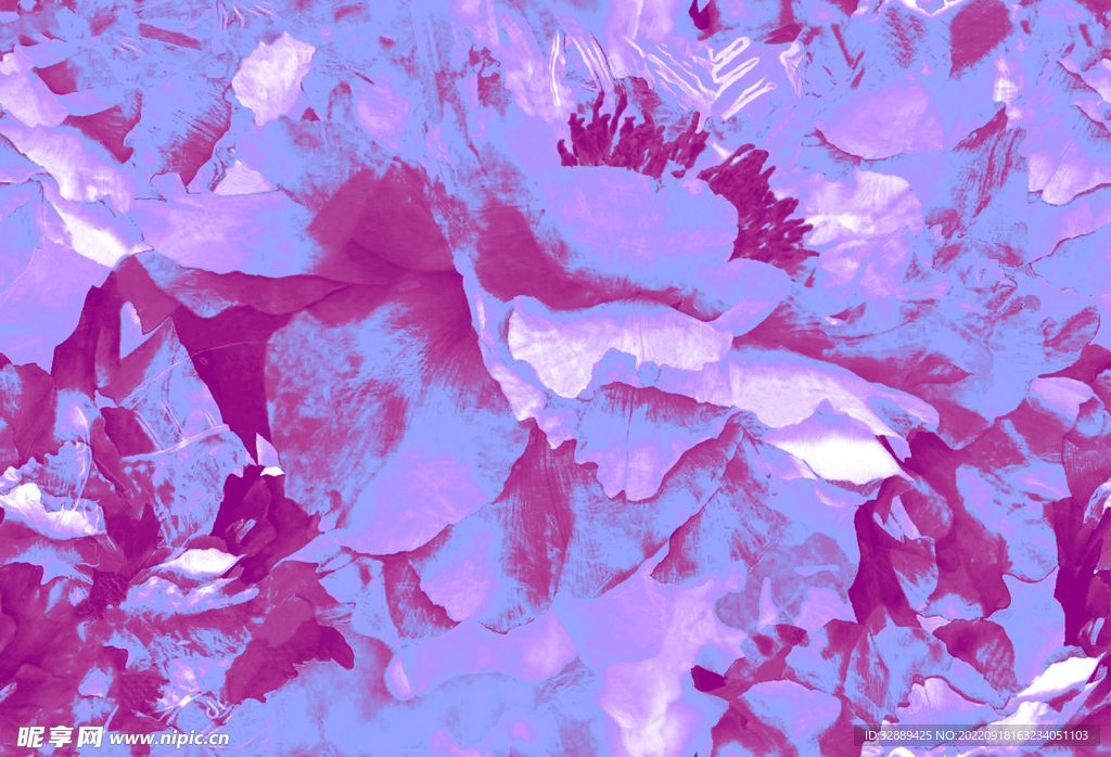 扎染花
