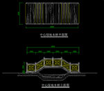 中心绿地木桥