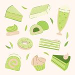 抹茶甜点