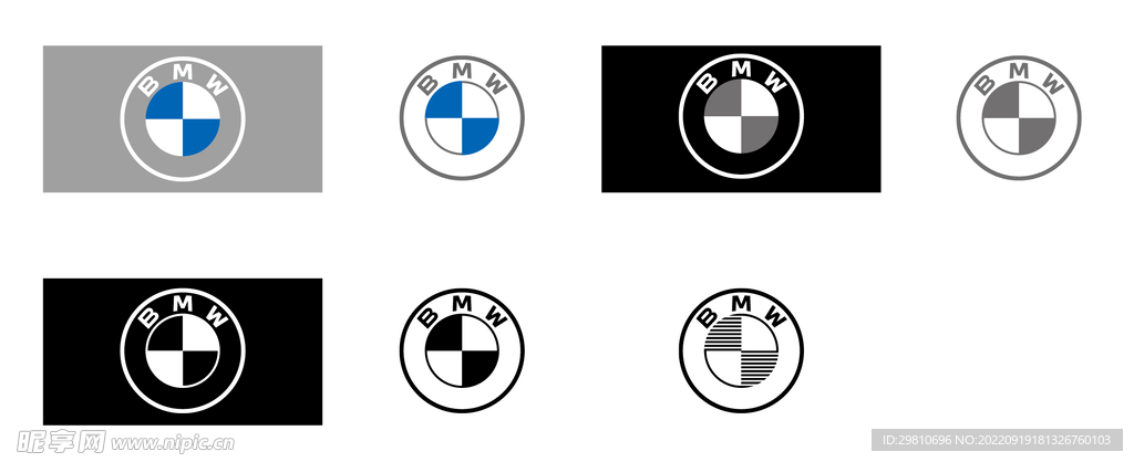 BMW宝马矢量logo 