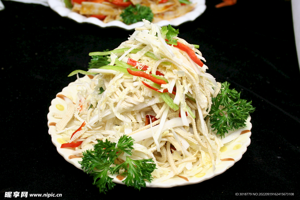 白菜丝拌豆腐丝