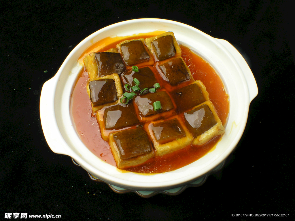 豆腐酿方肉