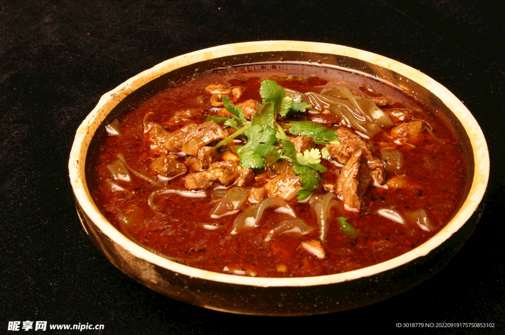 火锅牛肉粉