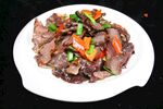 尖椒炒腊牛肉