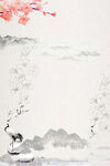 手绘古风插画背景图片