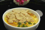 鹅肝肉沫蒸水蛋