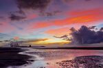 海边晚霞