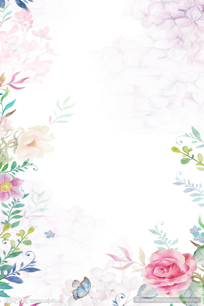 花草背景