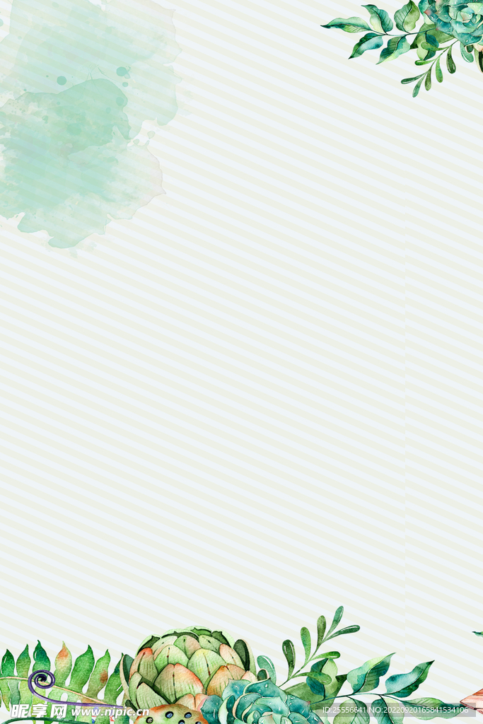 花草背景