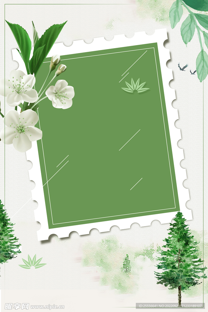 花草背景