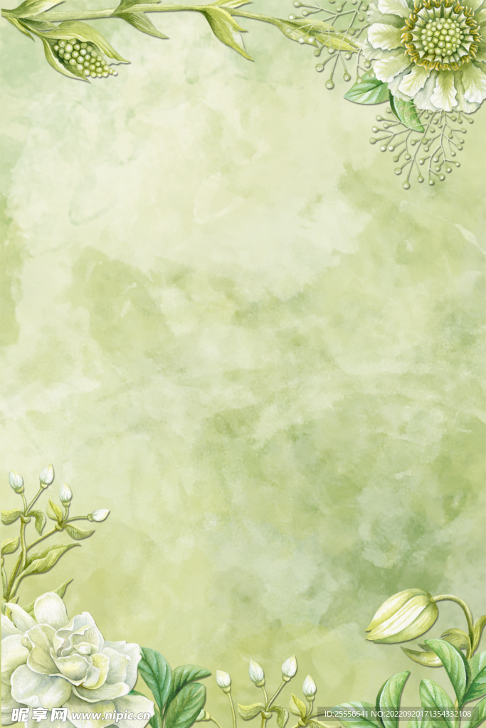 花草背景