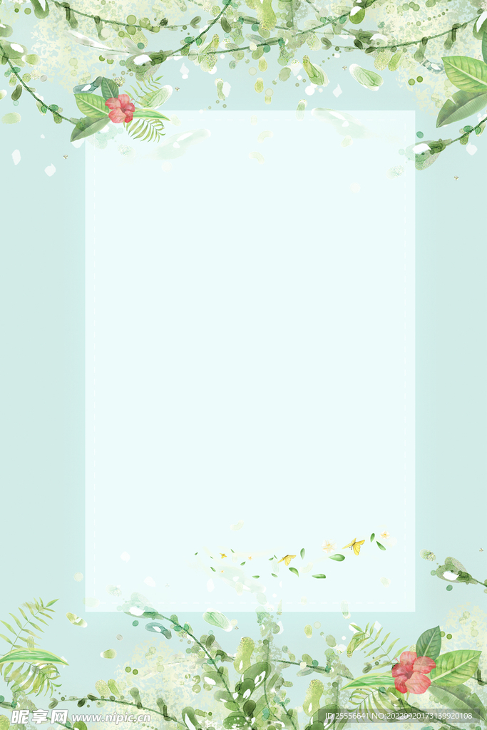 花草背景