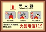 灭火器使用方法