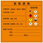 危废标识牌