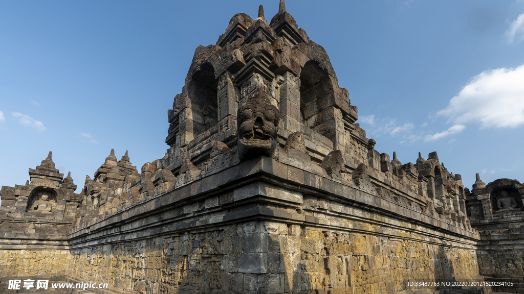 婆罗浮屠寺庙