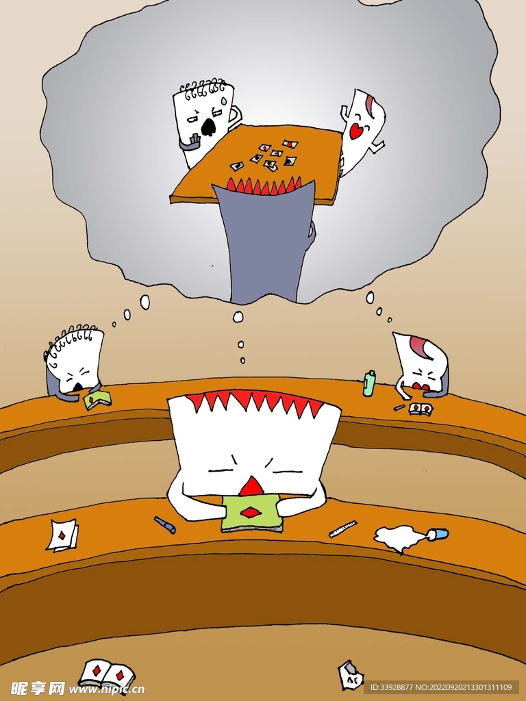 校园插画