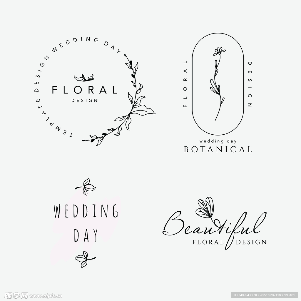 婚礼花纹