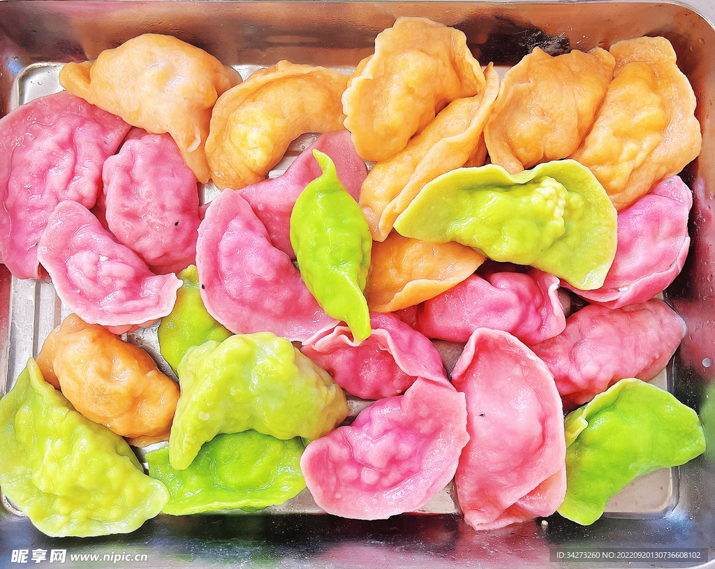 彩色饺子怎么做_彩色饺子的做法_料理小兔子_豆果美食