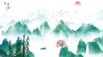 风景山水画 