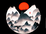 风景山水画