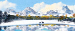 风景山水画