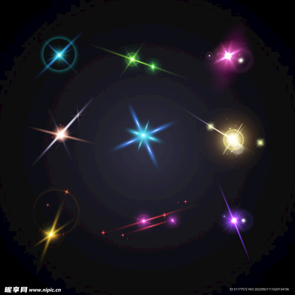缤纷光斑