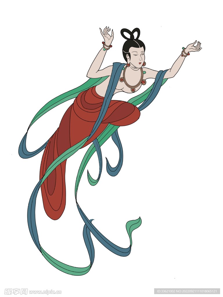 敦煌飞仙 