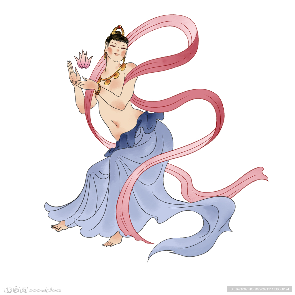 敦煌飞仙 