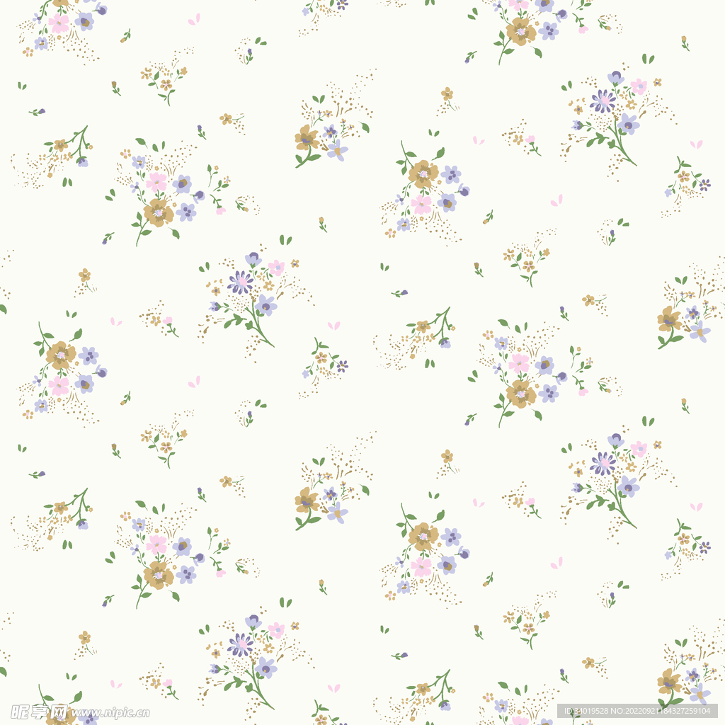 小碎花 