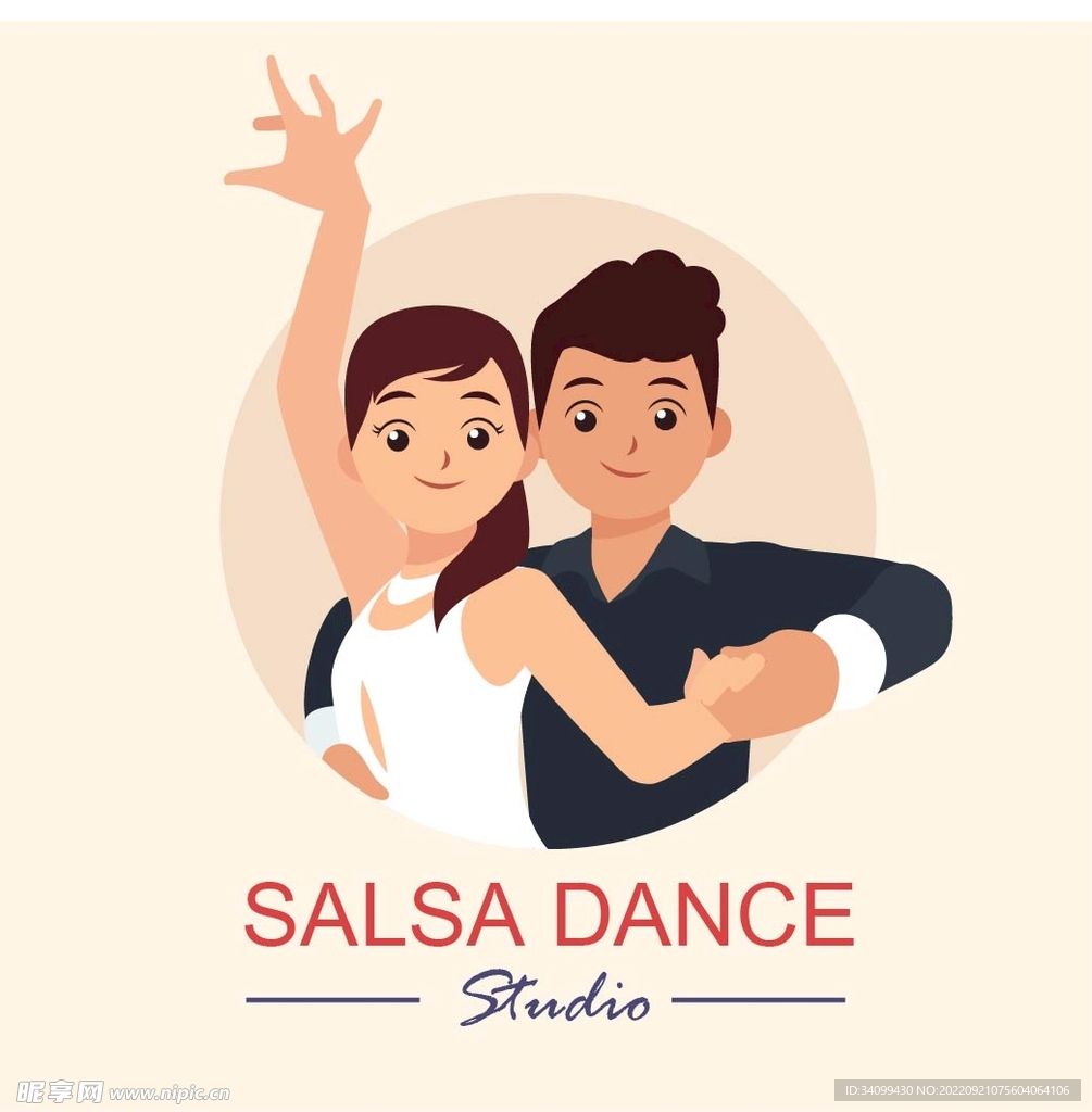 舞蹈图标logo