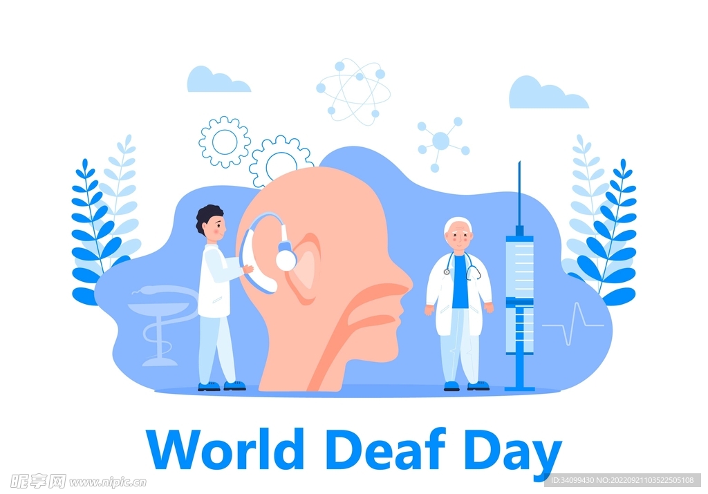 国际聋人日海报