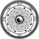魔法阵八卦图