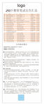 教资笔试公告表