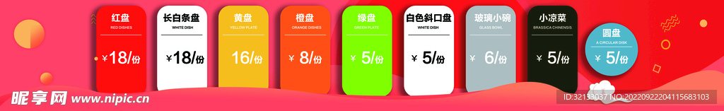串串盘子价格表